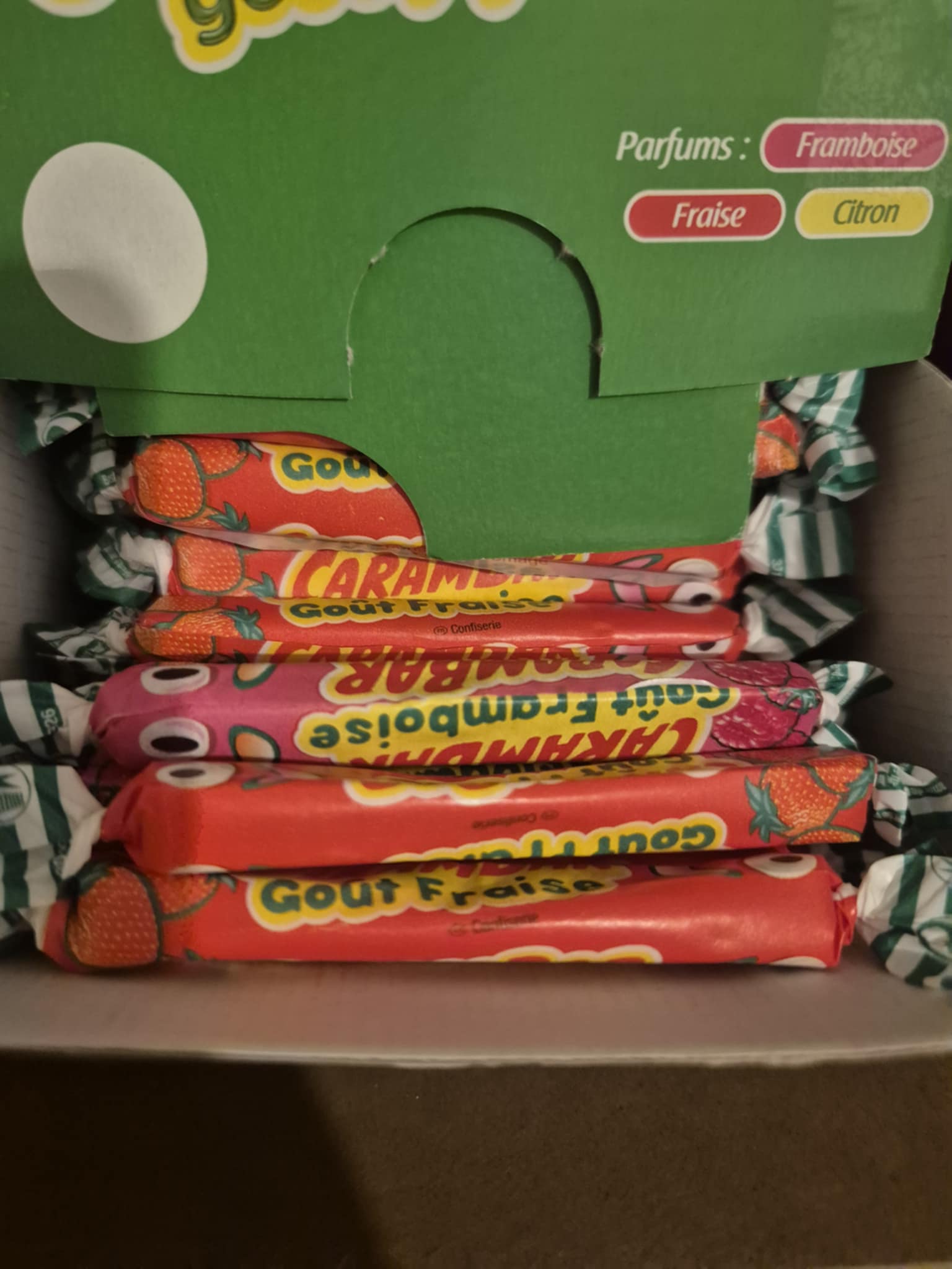 Carambar fruits (lot de 5)