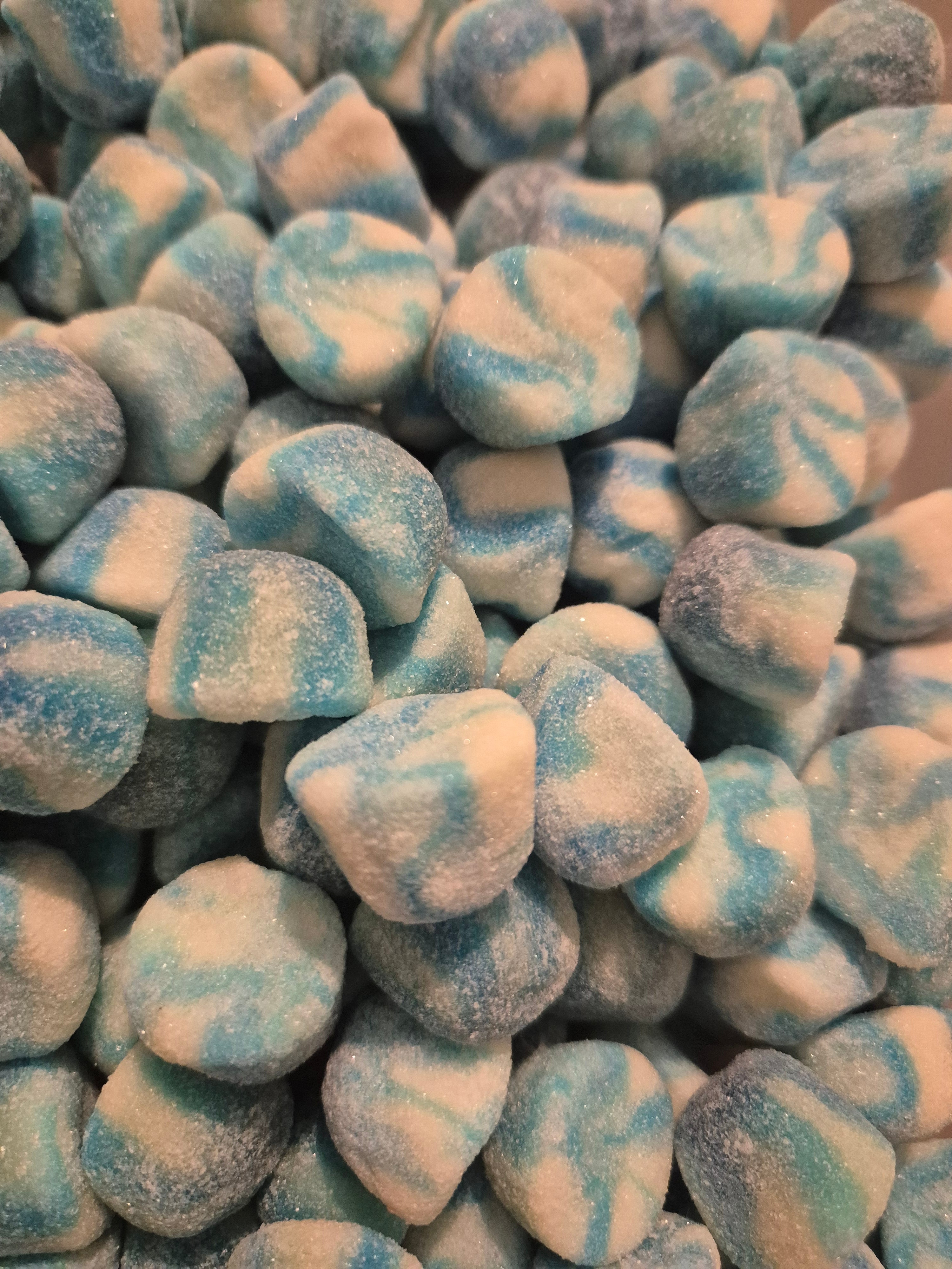 Bisous twist bleu sucré (100g)