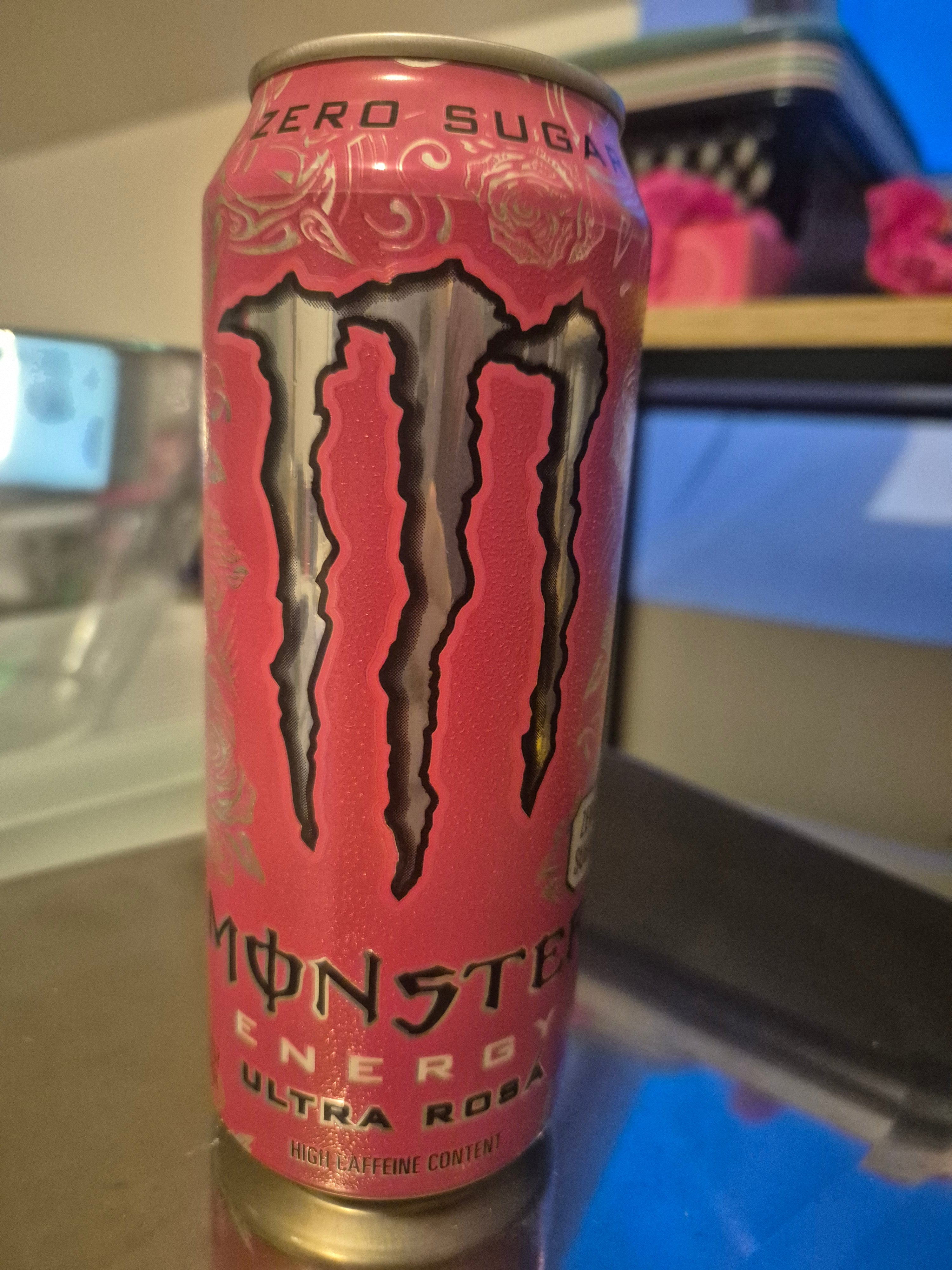 Monster ultra rosa