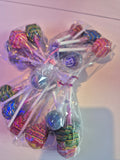 Sachet de 3 sucettes chuppa et 3 sucettes tâches langues