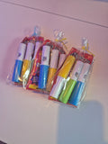 Sachet 1 frizzy fraise et 3 sifflets